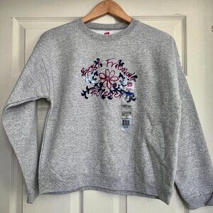 GIRLS Sweat Shirt - Grey X-Large